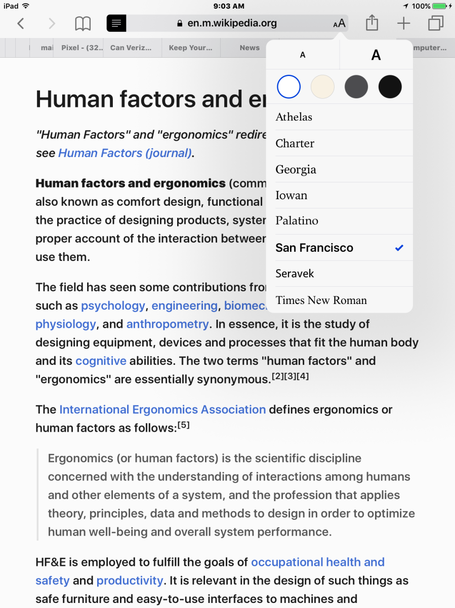 Why does body text all appear bold on macOS in Safari? - Meta