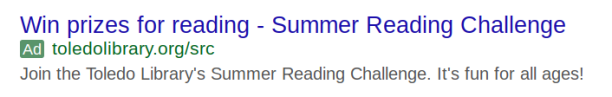 Summer reading encouraged